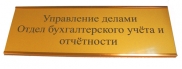 Офисные таблички серии Metalliс